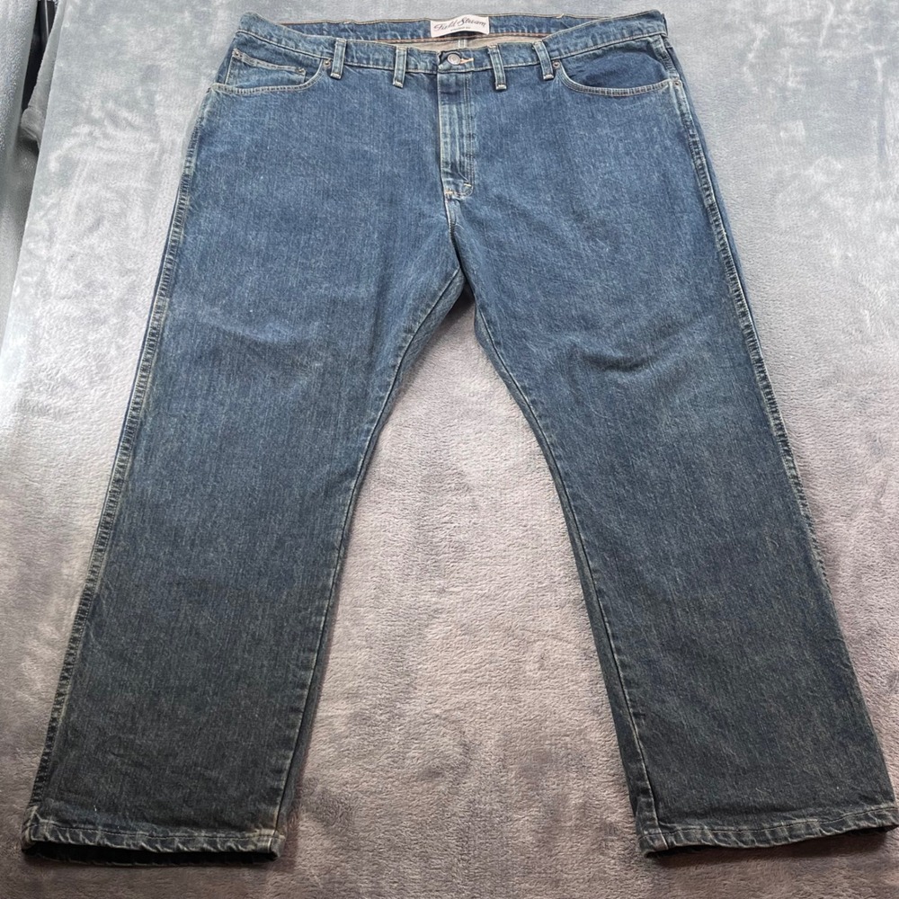 Field & Stream Mens Straight Fit Jeans Medium Wash Blue Denim 44x30 31FASOW